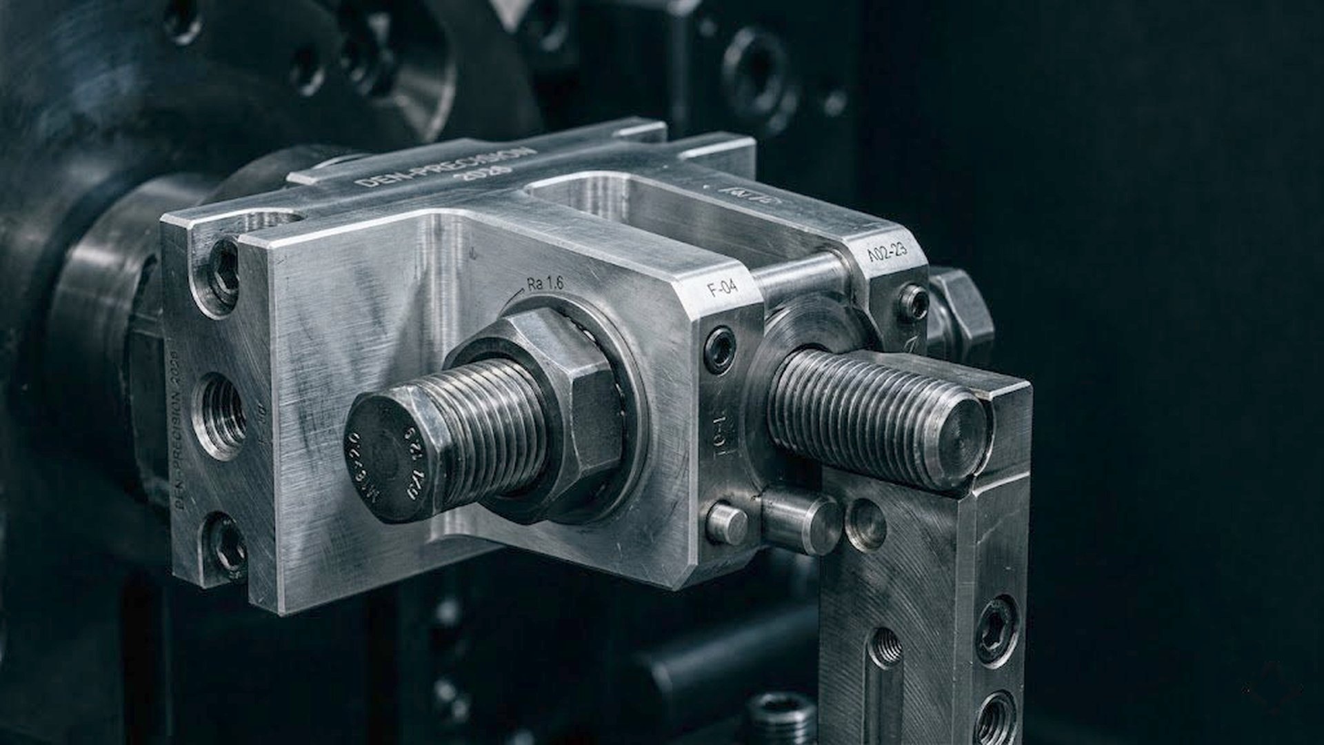 C-Infinity company imagery: precision machined part